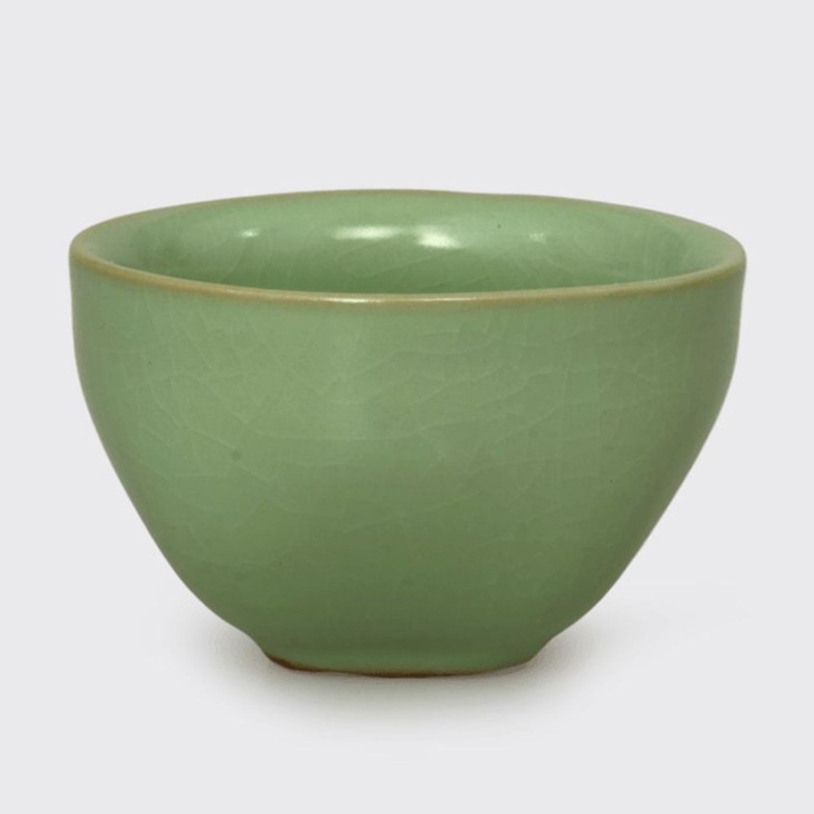 Teaware Mei Leaf | Square Circle Ru Yao Cup