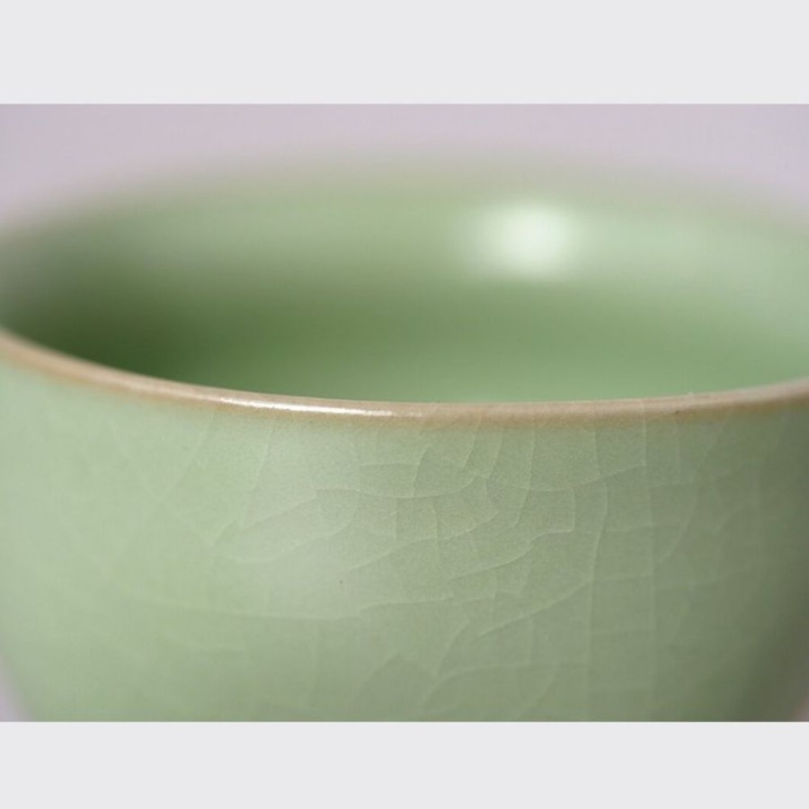 Teaware Mei Leaf | Square Circle Ru Yao Cup