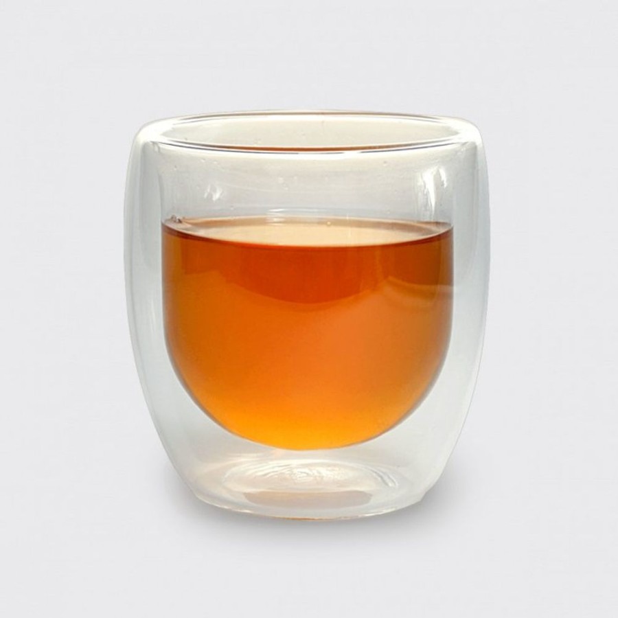 Teaware Mei Leaf | Double Walled Glass Cup (Large) 250Ml